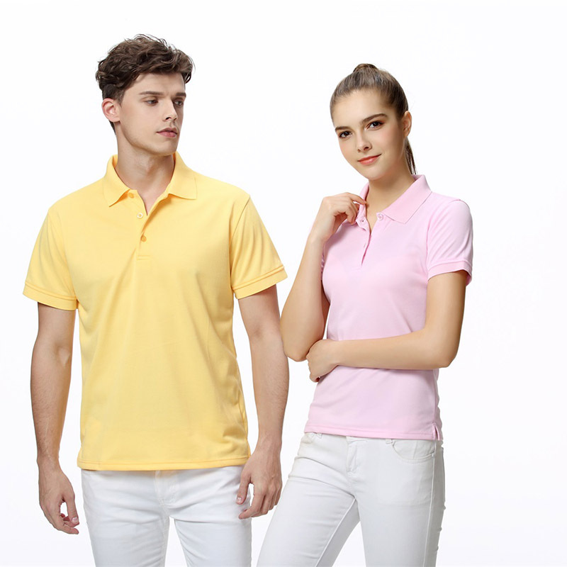 High quality 100% cotton men's polo T-shirt