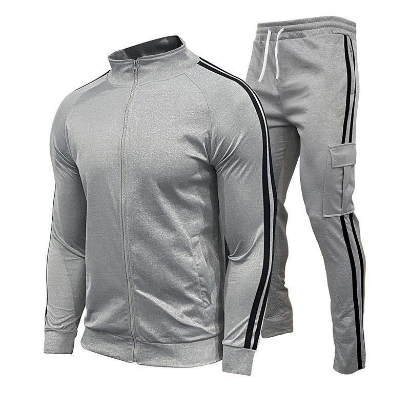 Men's Zipper Sportswear Set