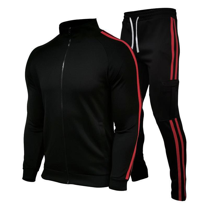 Men's Zipper Sportswear Set