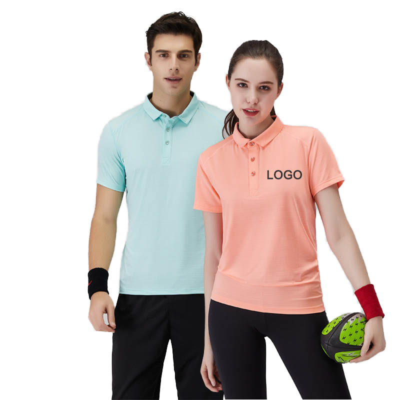 High quality 100% cotton men's polo T-shirt