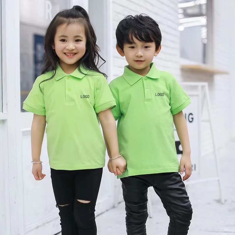 Wholesale Blank Child Polo Shirt School Uniform Customize