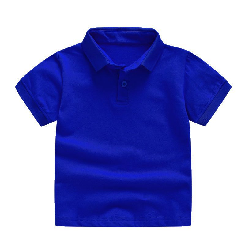 Wholesale summer cotton polo shirts for children aged 2-12