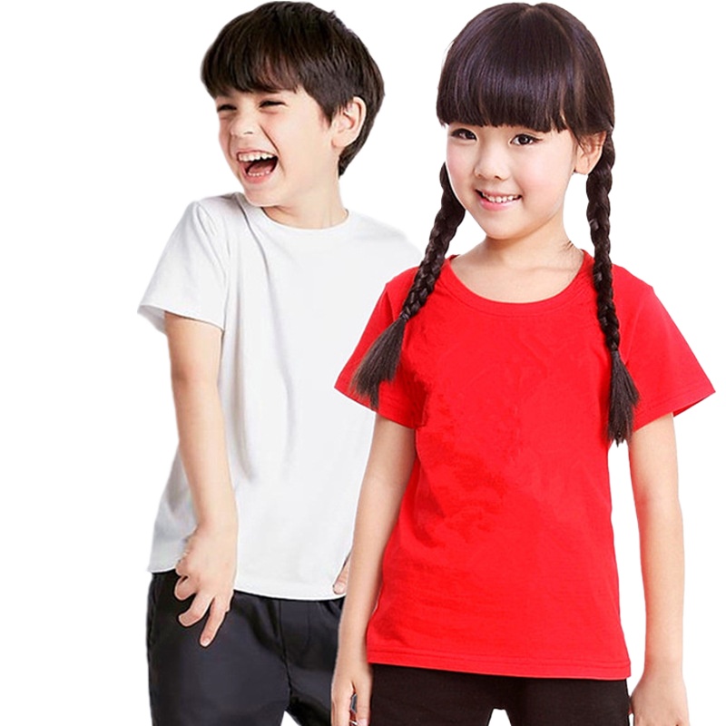 Manufacturer customized printed children's T-shirt cotton 