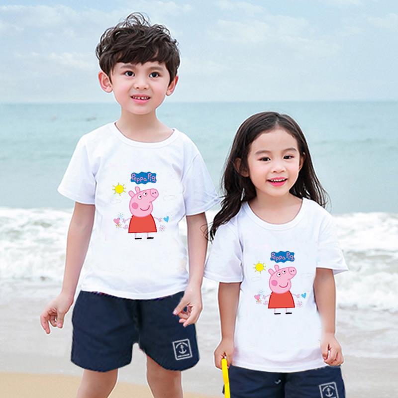  Manufacturer offers low-priced summer children's t-shirts