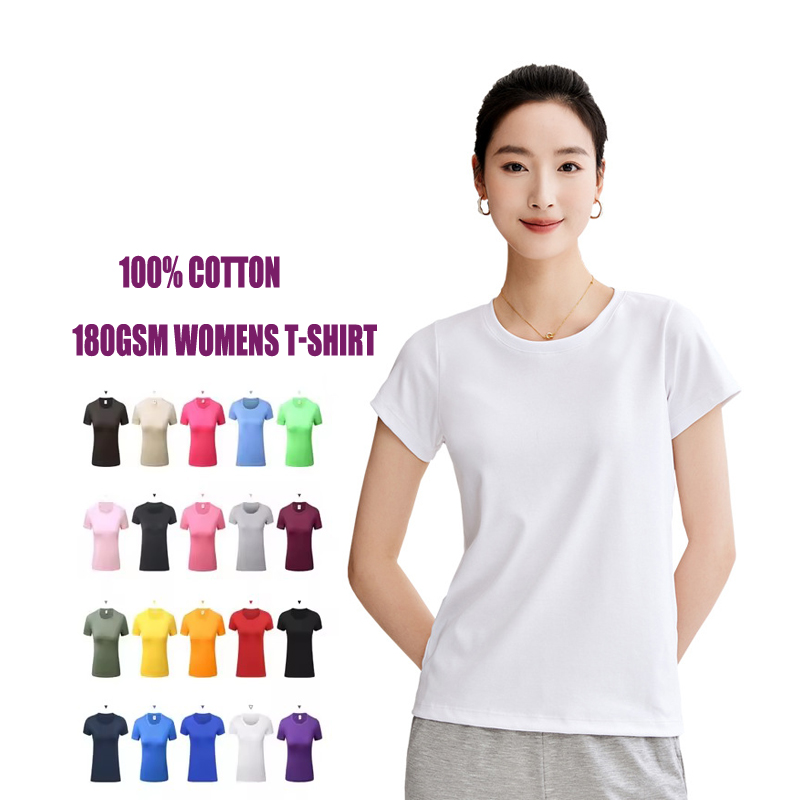 Custom men's and women's T-shirts made in China