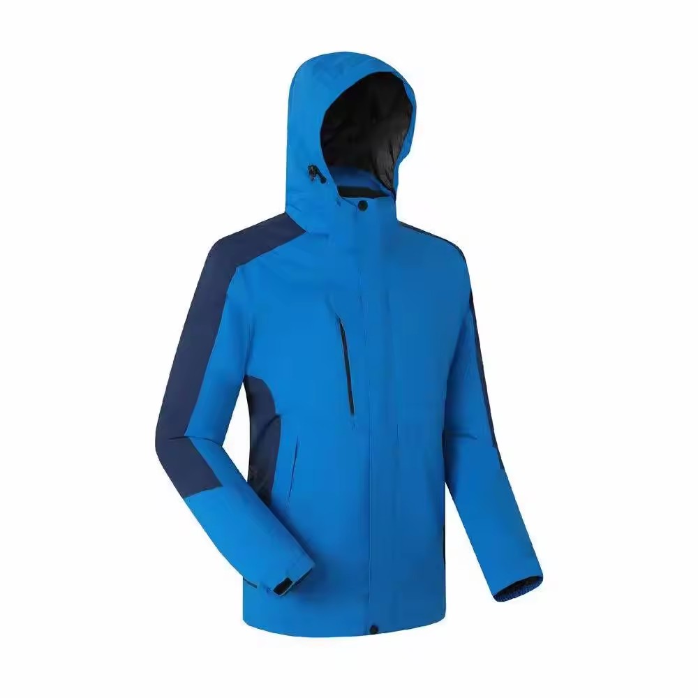 Windproof winter fleece jacket, breathable 100% polyester,