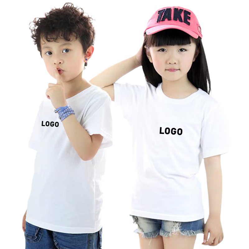 Manufacturer customized printed children's T-shirt cotton 