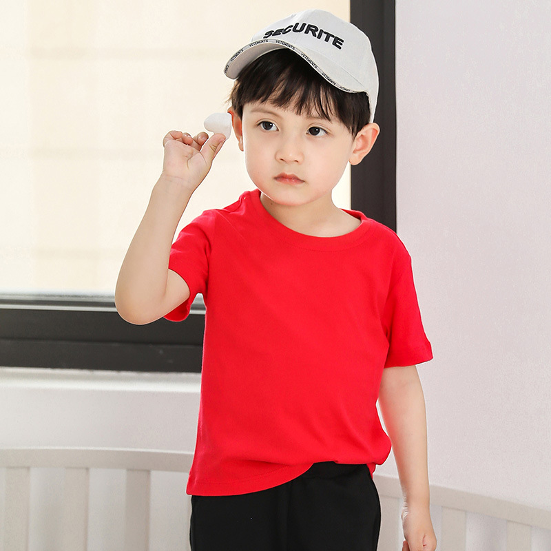 Manufacturer customized printed children's T-shirt cotton 