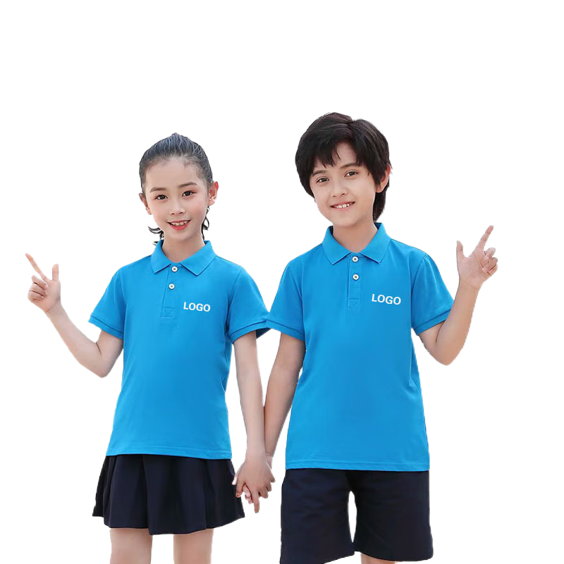 Wholesale Blank Child Polo Shirt School Uniform Customize