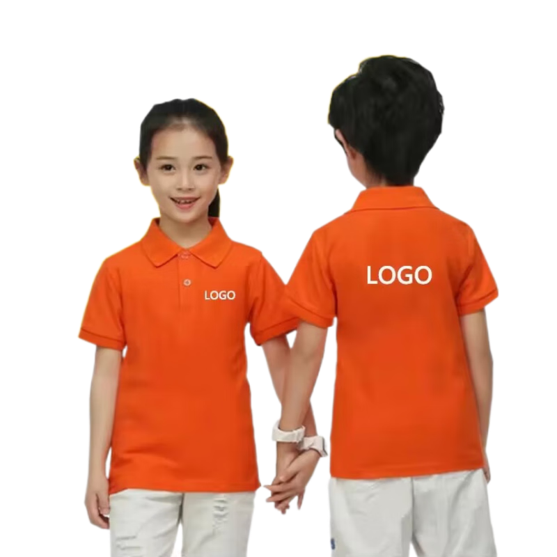 Wholesale Blank Child Polo Shirt School Uniform Customize