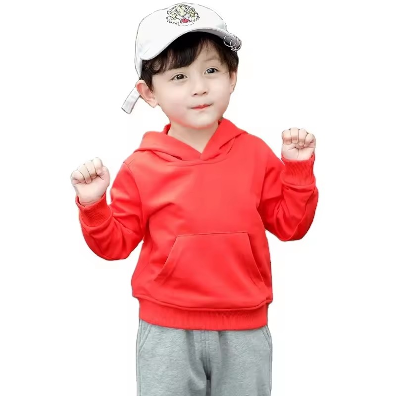 Children's long sleeved hooded