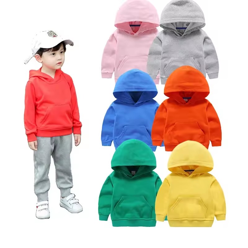 Children's long sleeved hooded