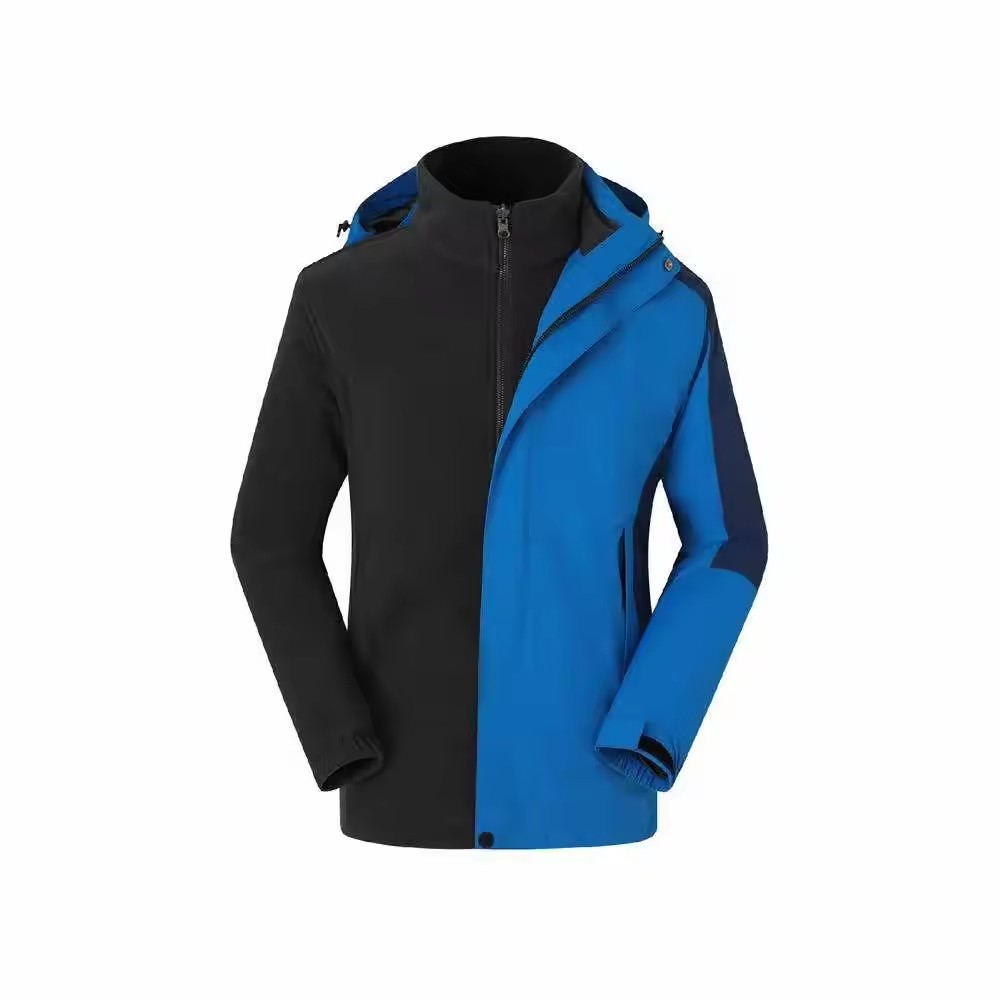 Windproof winter fleece jacket, breathable 100% polyester,